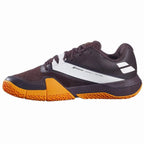 Chaussures padel Babolat Movea 2 marron crème — vue de profil 2