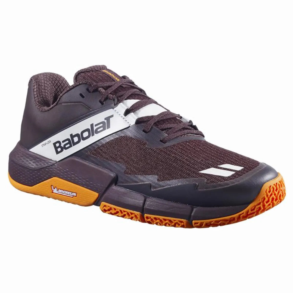 Chaussures padel Babolat Movea 2 marron crème — vue détail 2