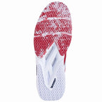 Chaussures padel Babolat Movea 2 rouge blanc — vue de profil