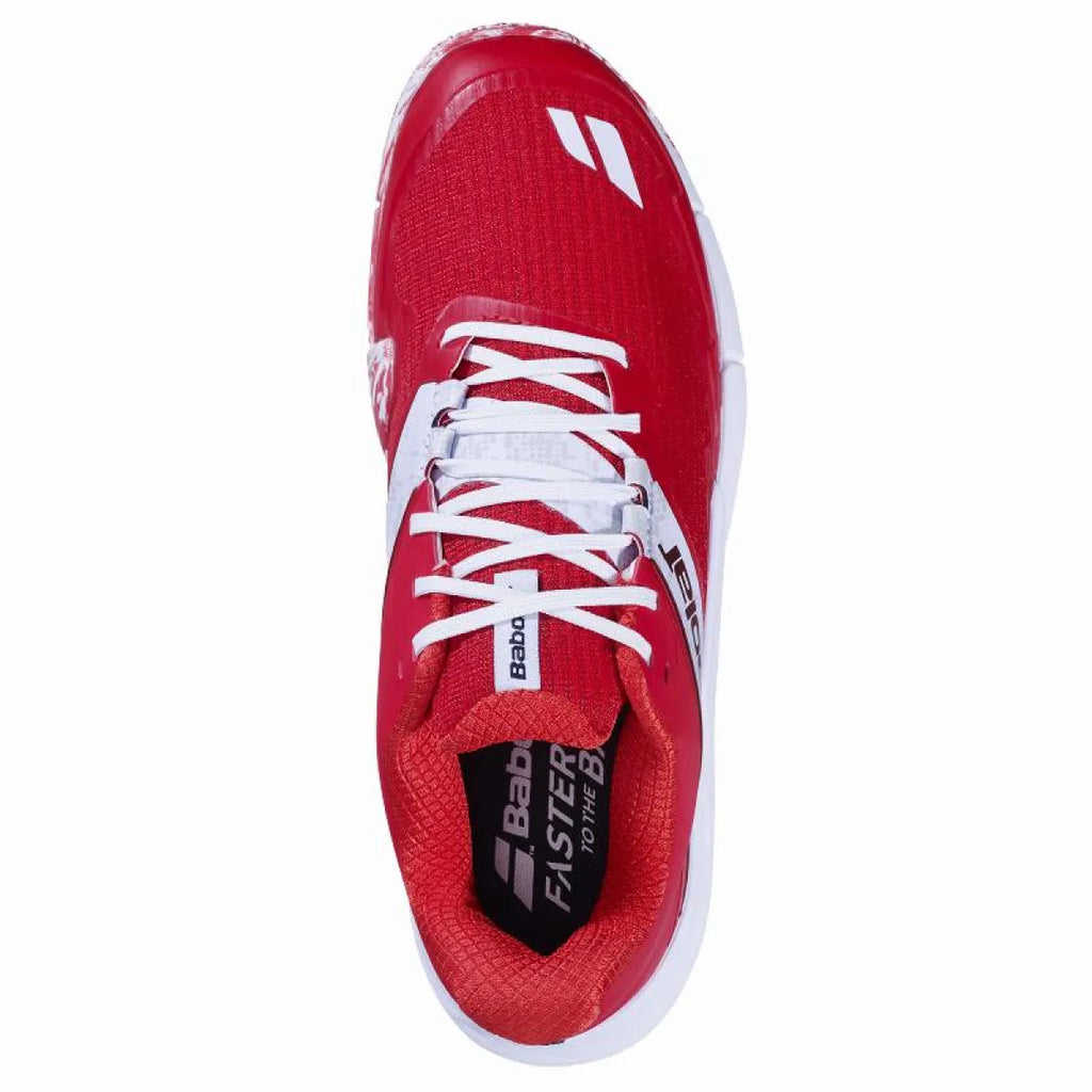 Chaussures padel Babolat Movea 2 rouge blanc — vue détail 2