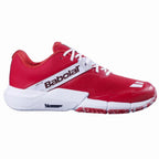 Chaussures padel Babolat Movea 2 rouge blanc — vue de face