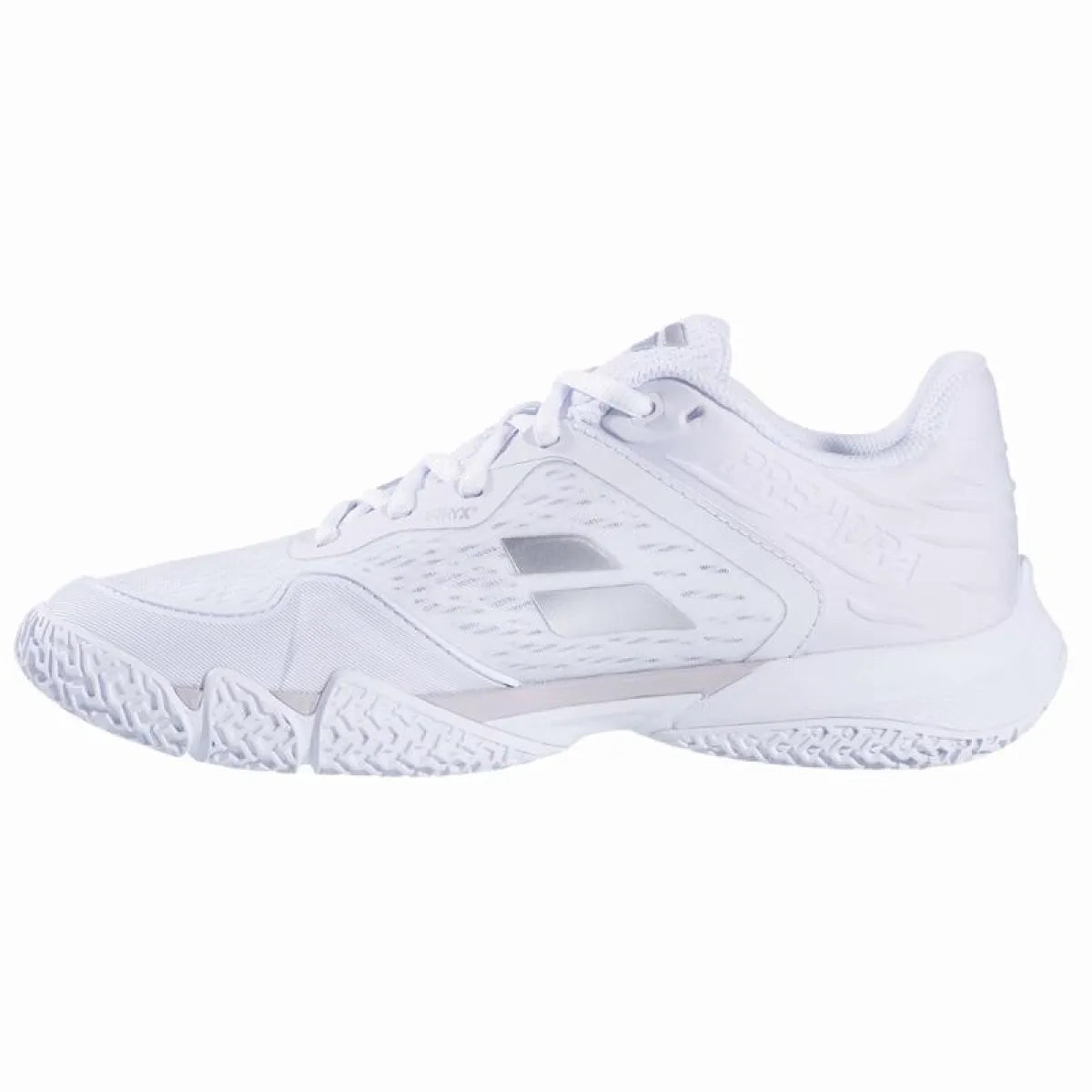 Chaussures padel Babolat Premura 3 blanc argent Mujer — vue de profil 2