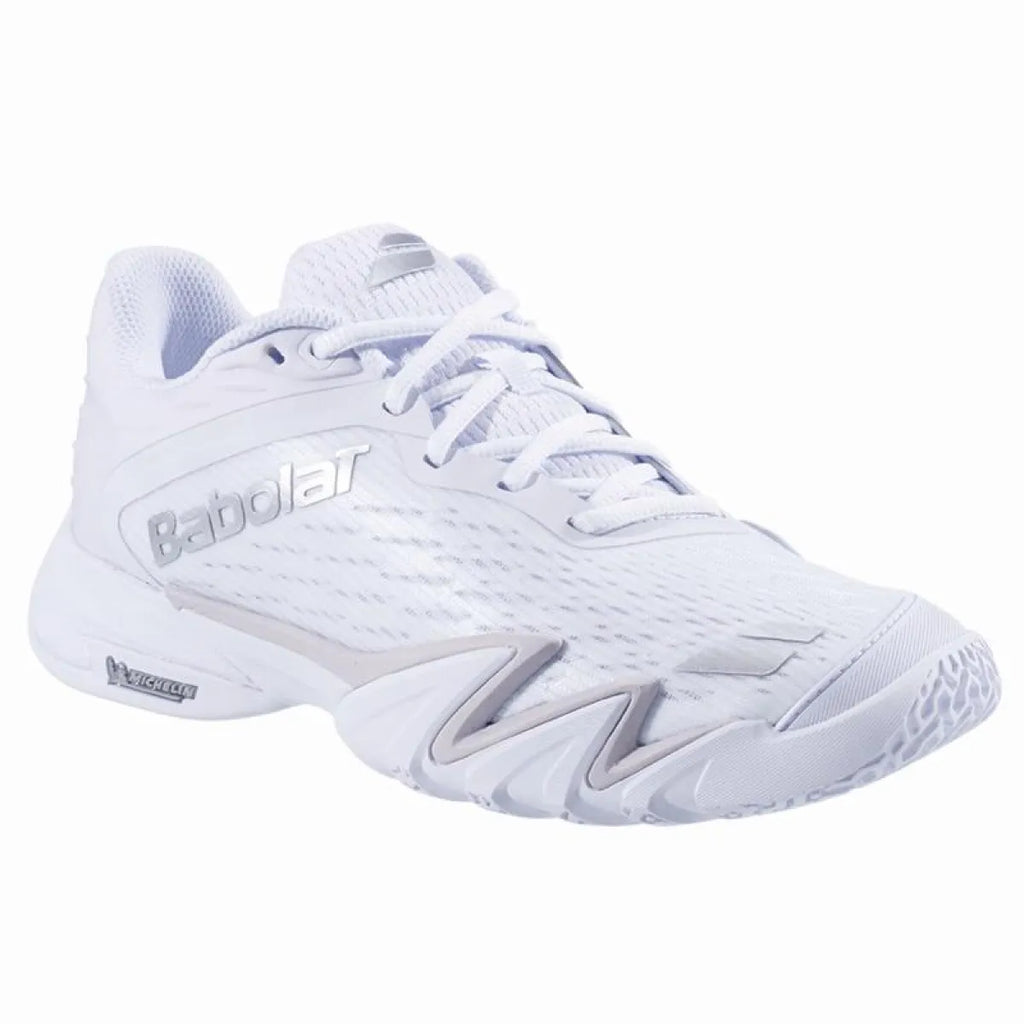 Chaussures padel Babolat Premura 3 blanc argent Mujer — vue détail 1