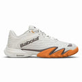 Chaussures padel Babolat Premura 3 Crema orange — vue de face