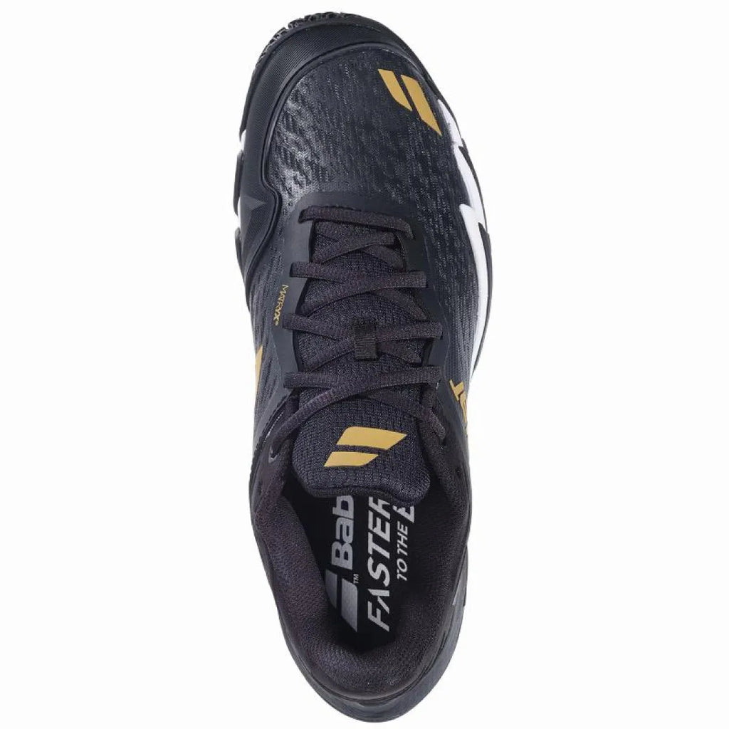 Chaussures padel Babolat Premura 3 noir doré — vue détail 2