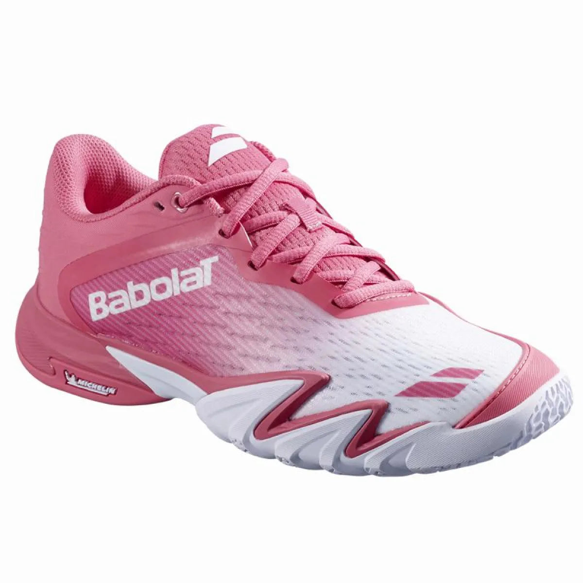 Chaussures padel Babolat Premura 3 rose femme — vue détail 1