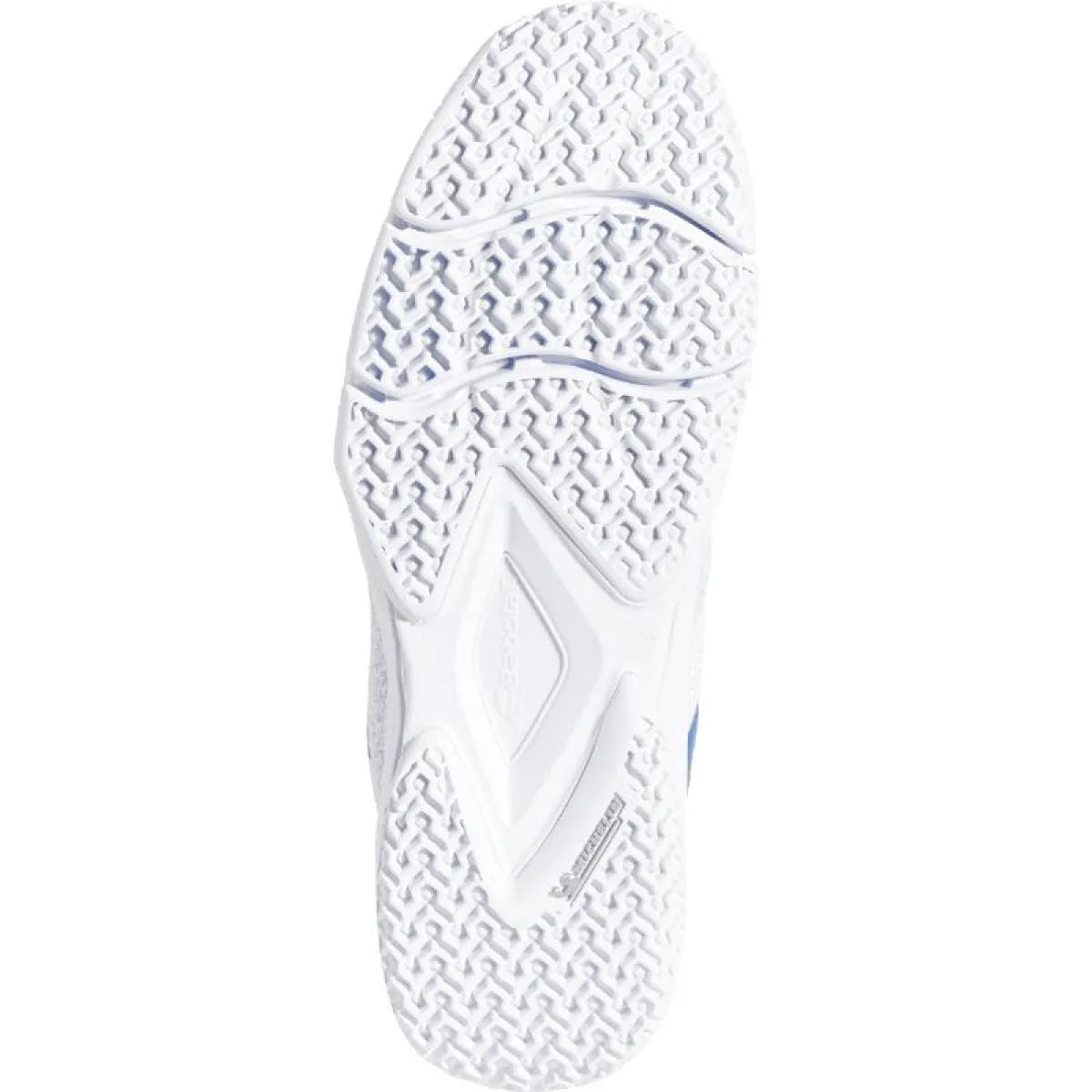 Chaussures padel Babolat Sensa blanc bleu Mujer — vue de profil