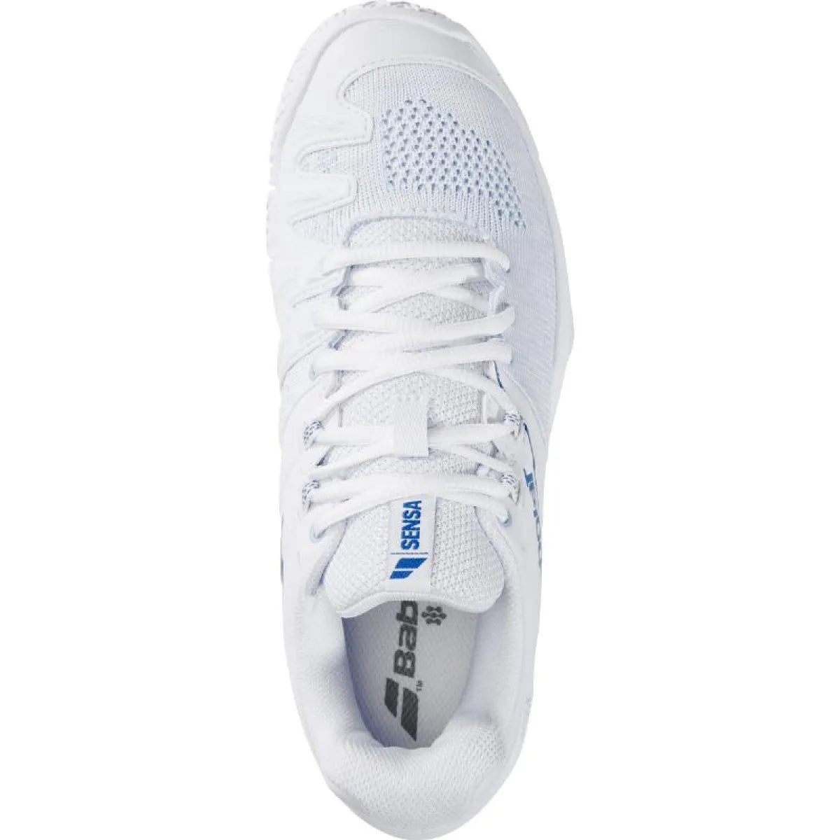 Chaussures padel Babolat Sensa blanc bleu Mujer — vue détail 1