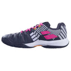 Chaussures padel Babolat Sensa blanc noir fuchsia Mujer — vue de profil 2