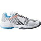 Chaussures padel Babolat Sensa blanc turquoise Mujer — vue de face