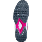 Chaussures padel Babolat Sensa bleu Atlantico blanc Mujer — vue de profil