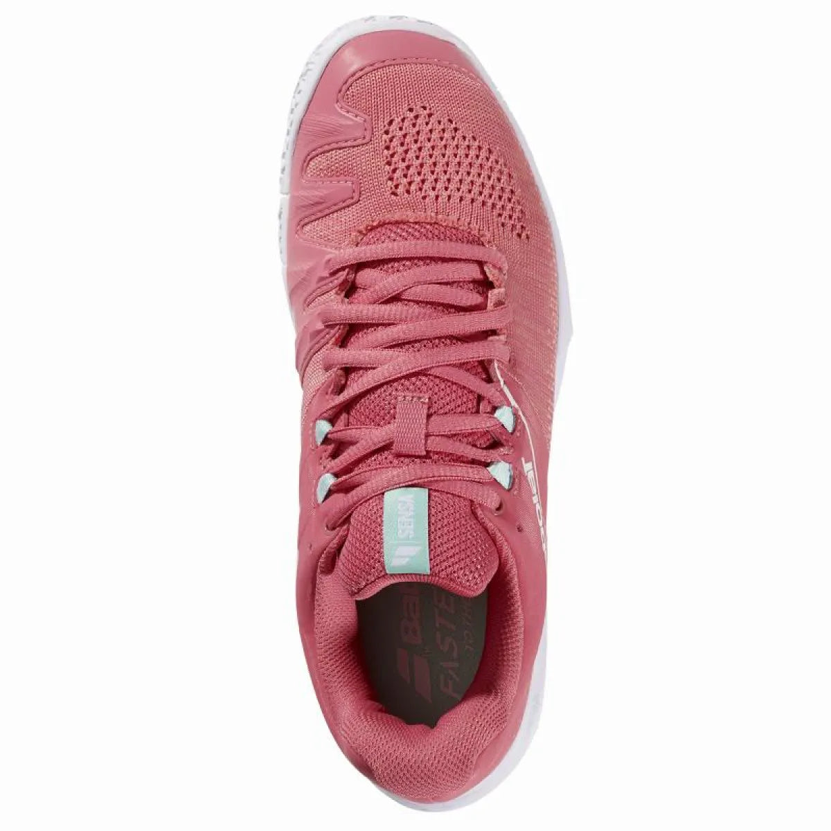 Chaussures de padel Babolat Sensa femme corail — vue de détail 1