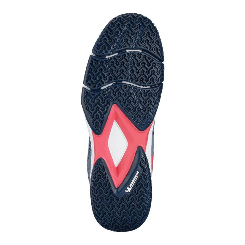 Chaussures padel Babolat Sensa Infinity bleu Oscuro Mujer — vue de profil
