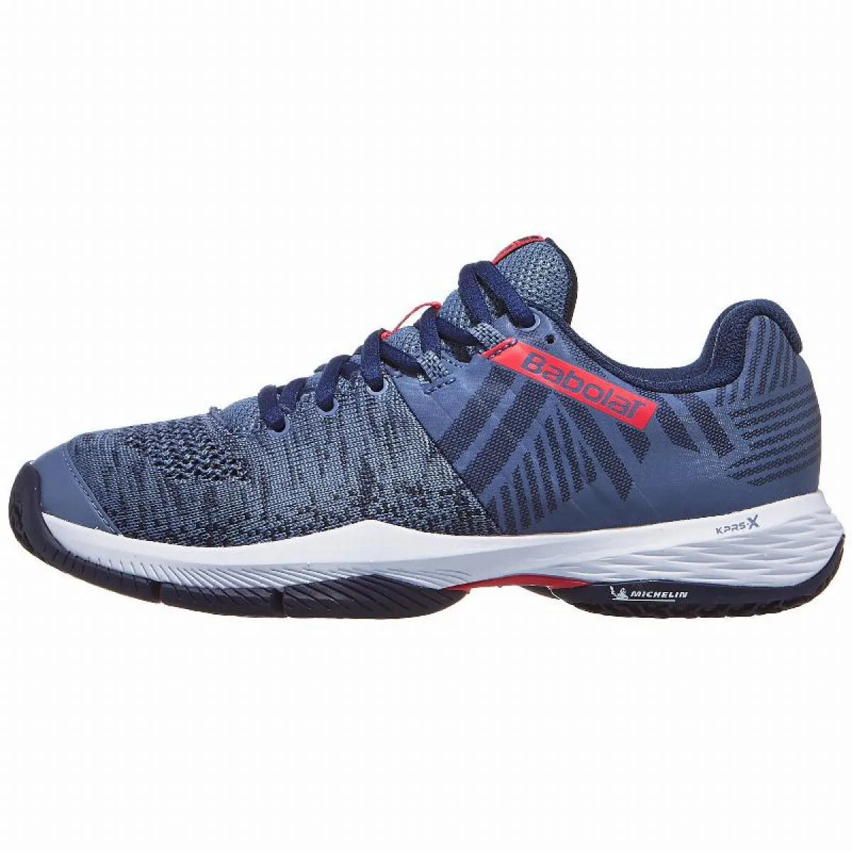 Chaussures padel Babolat Sensa Infinity bleu Oscuro Mujer — vue de profil 2
