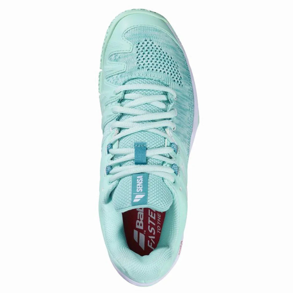 Chaussures padel Babolat Sensa vert Pastel Mujer — vue détail 2