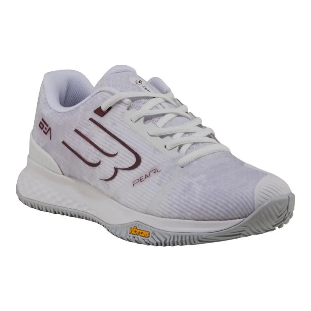 Chaussures padel Bullpadel Bea Gonzalez Pearl Vibram 26I blanc — vue détail 1