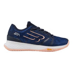 Chaussures padel Bullpadel Bea Gonzalez Pearl Vibram 26I bleu marine — vue de face