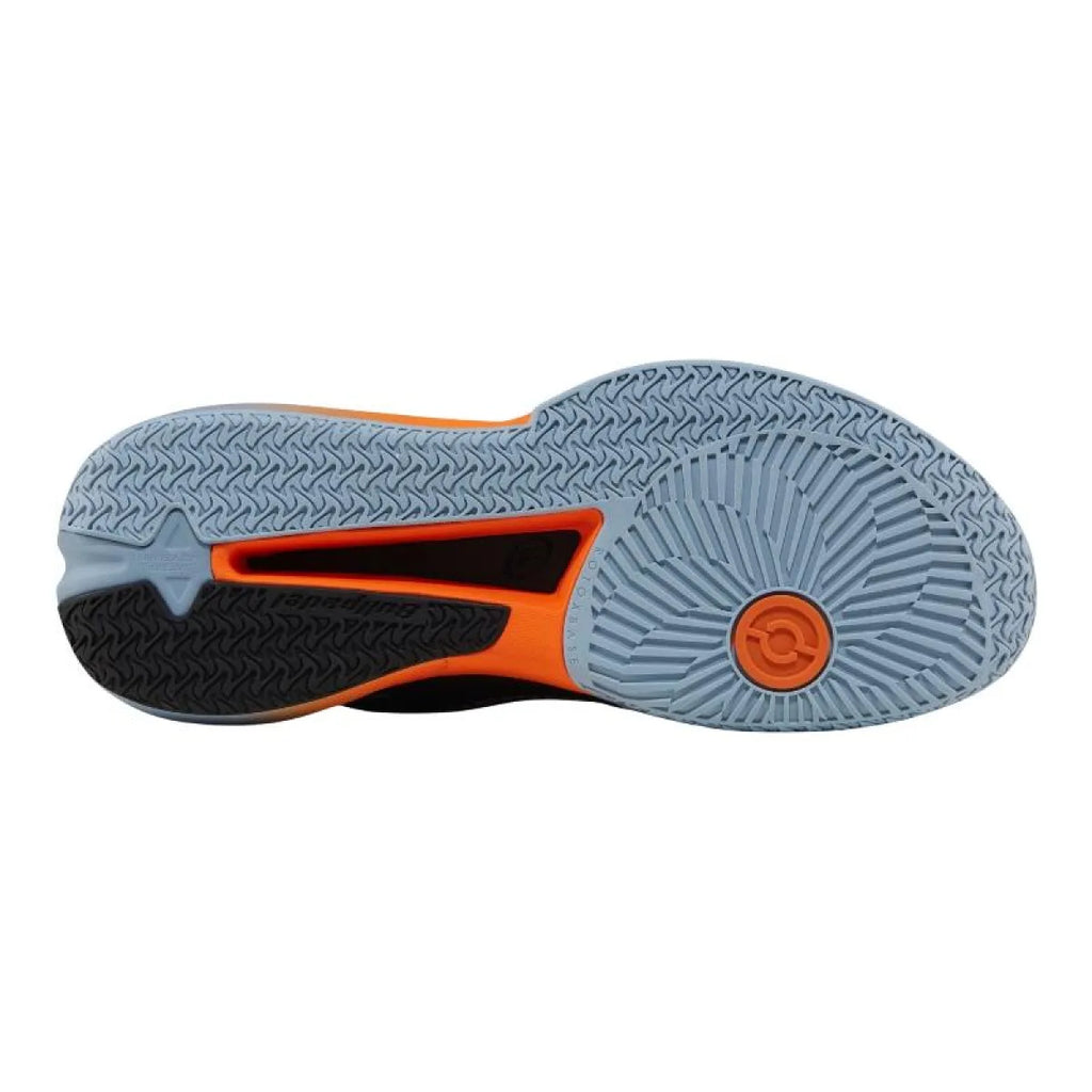 Chaussures padel Bullpadel Chingotto Neuron 26I noir — vue de profil