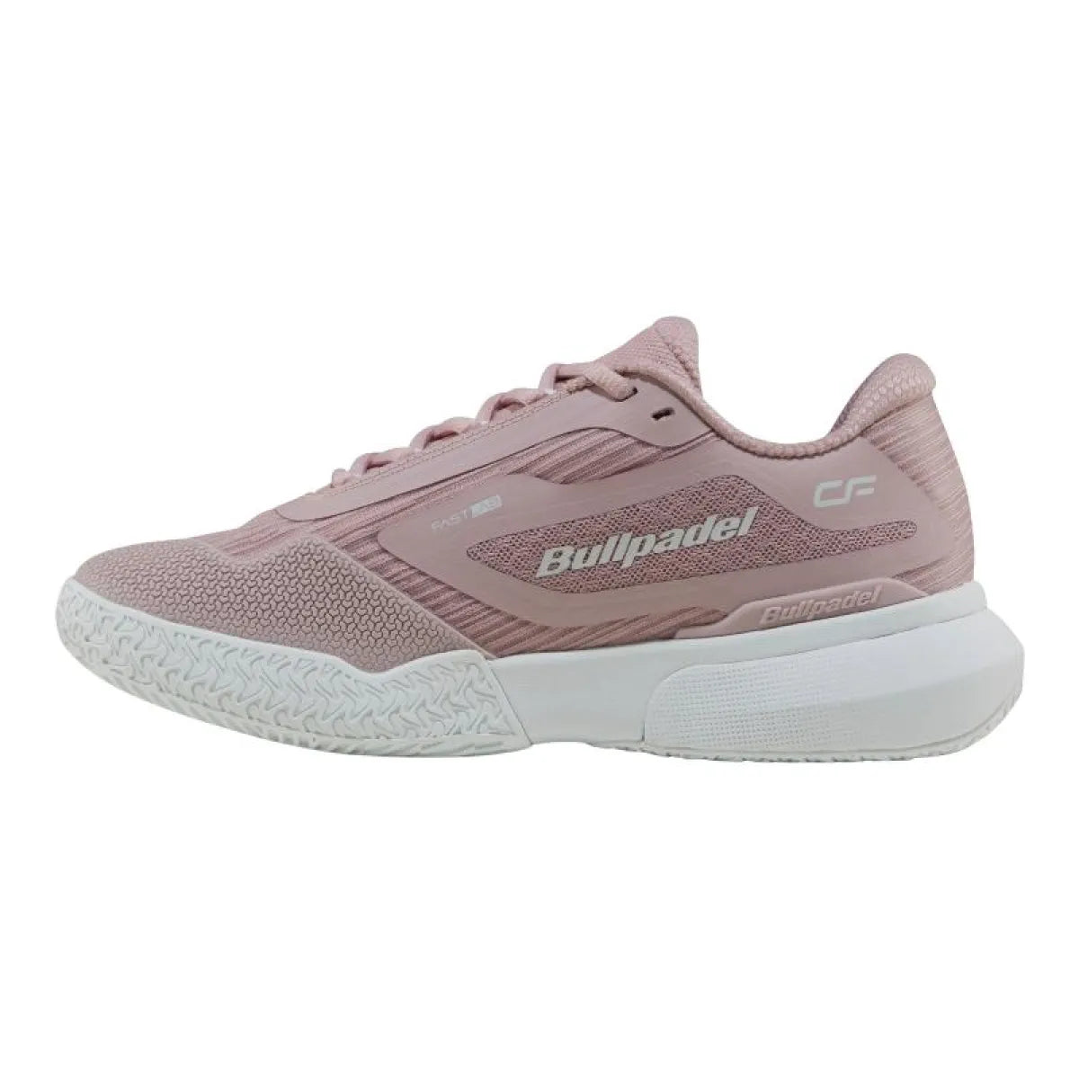 Chaussures padel Bullpadel Claudia Fernandez Wonder 26I rose — vue de profil 2