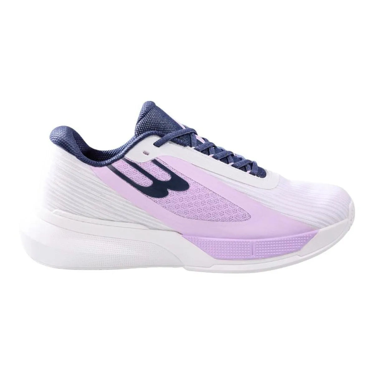 Chaussures padel Bullpadel Claudia Fernandez Wonder blanc — vue de face