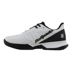 Chaussures padel Bullpadel Di Nenno Xplo Vibram 26I blanc noir — vue de profil 2