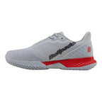 Chaussures padel Bullpadel Di Nenno Xplo Vibram 26I gris clair — vue de profil 2