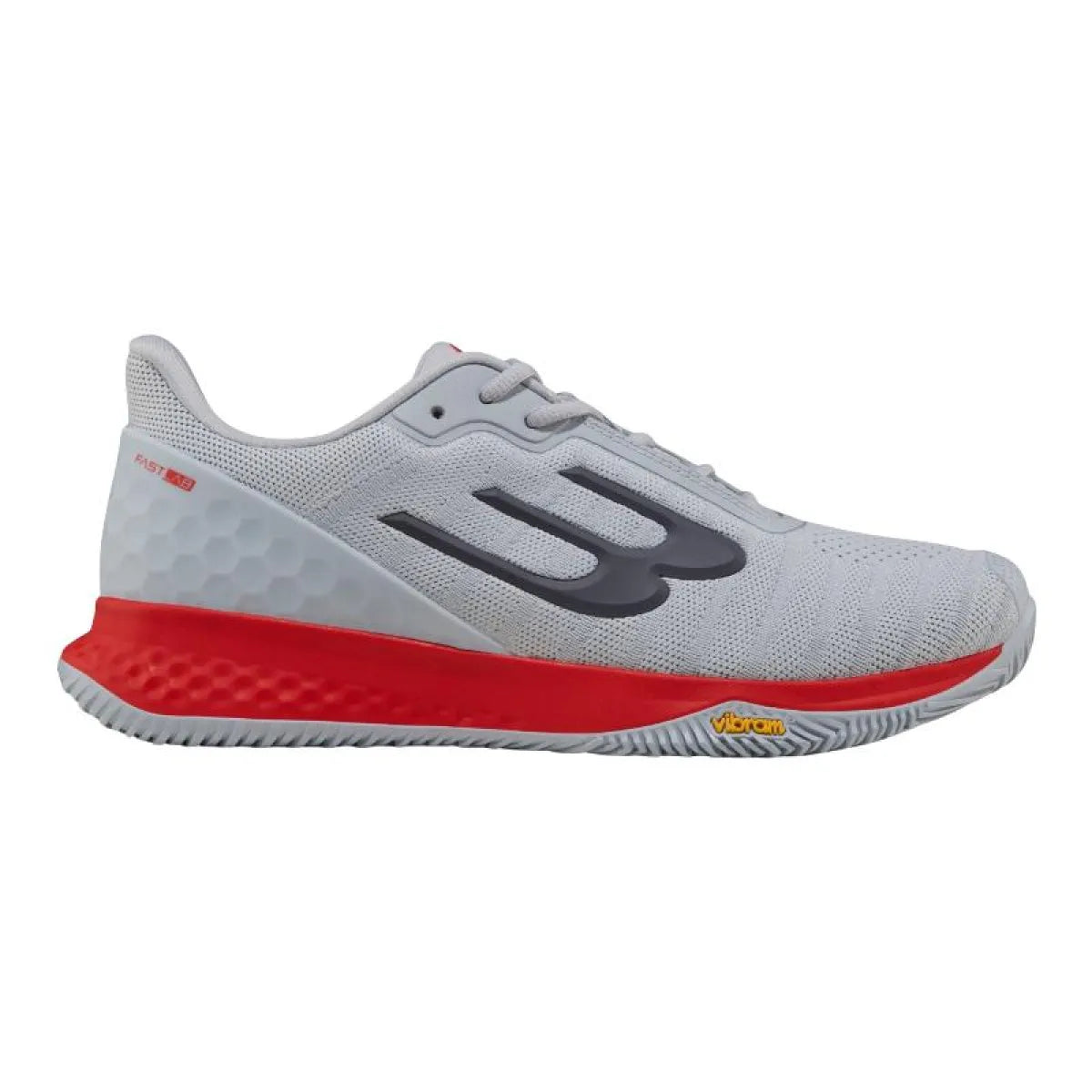 Chaussures padel Bullpadel Di Nenno Xplo Vibram 26I gris clair — vue de face