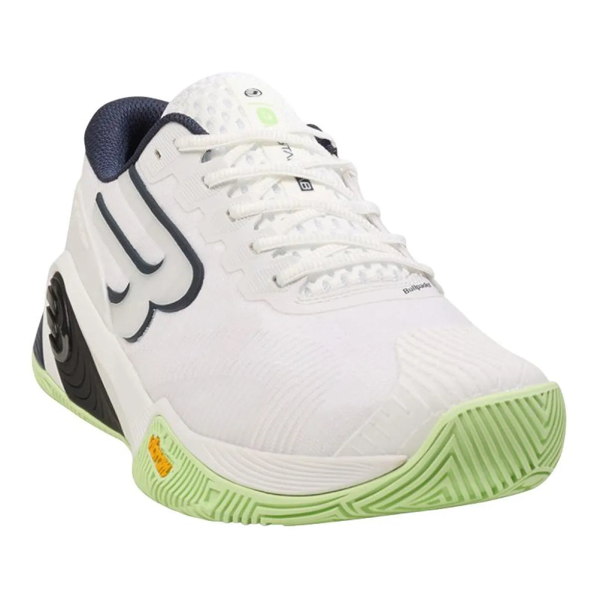 Chaussures padel Bullpadel Hack Vibram 26V blanc — vue de profil 2