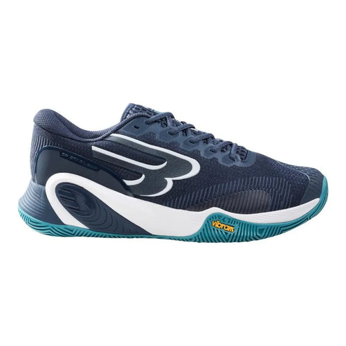 Chaussures padel Bullpadel Hack Vibram 26V bleu Marino — vue de face