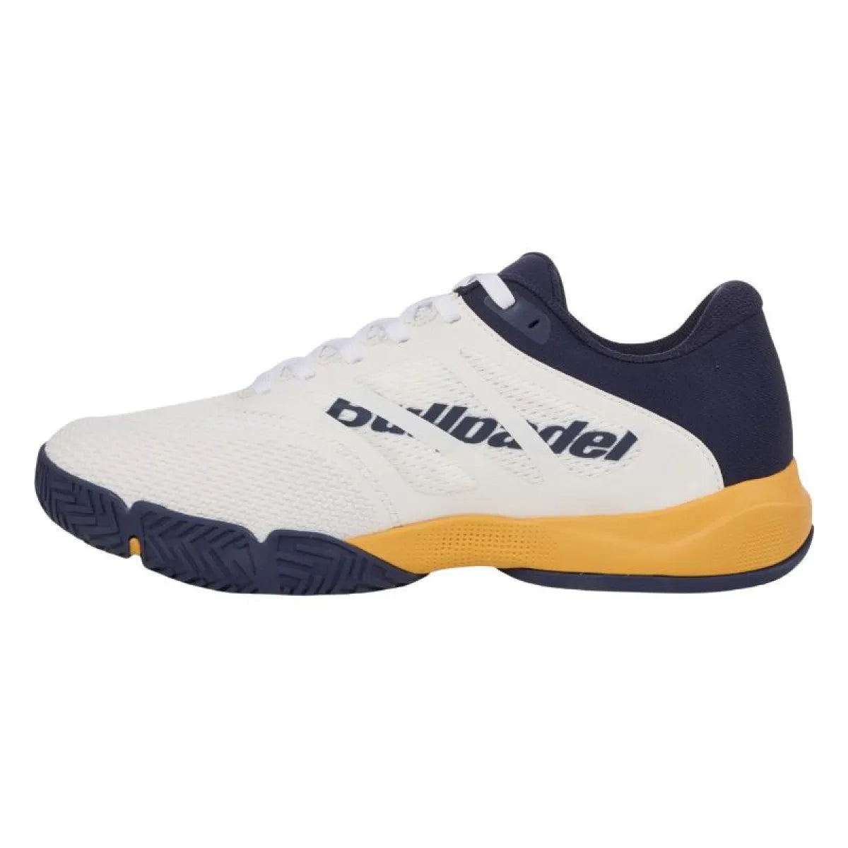 Chaussures padel Bullpadel Hybrid Fly 25I orange — vue de profil 2