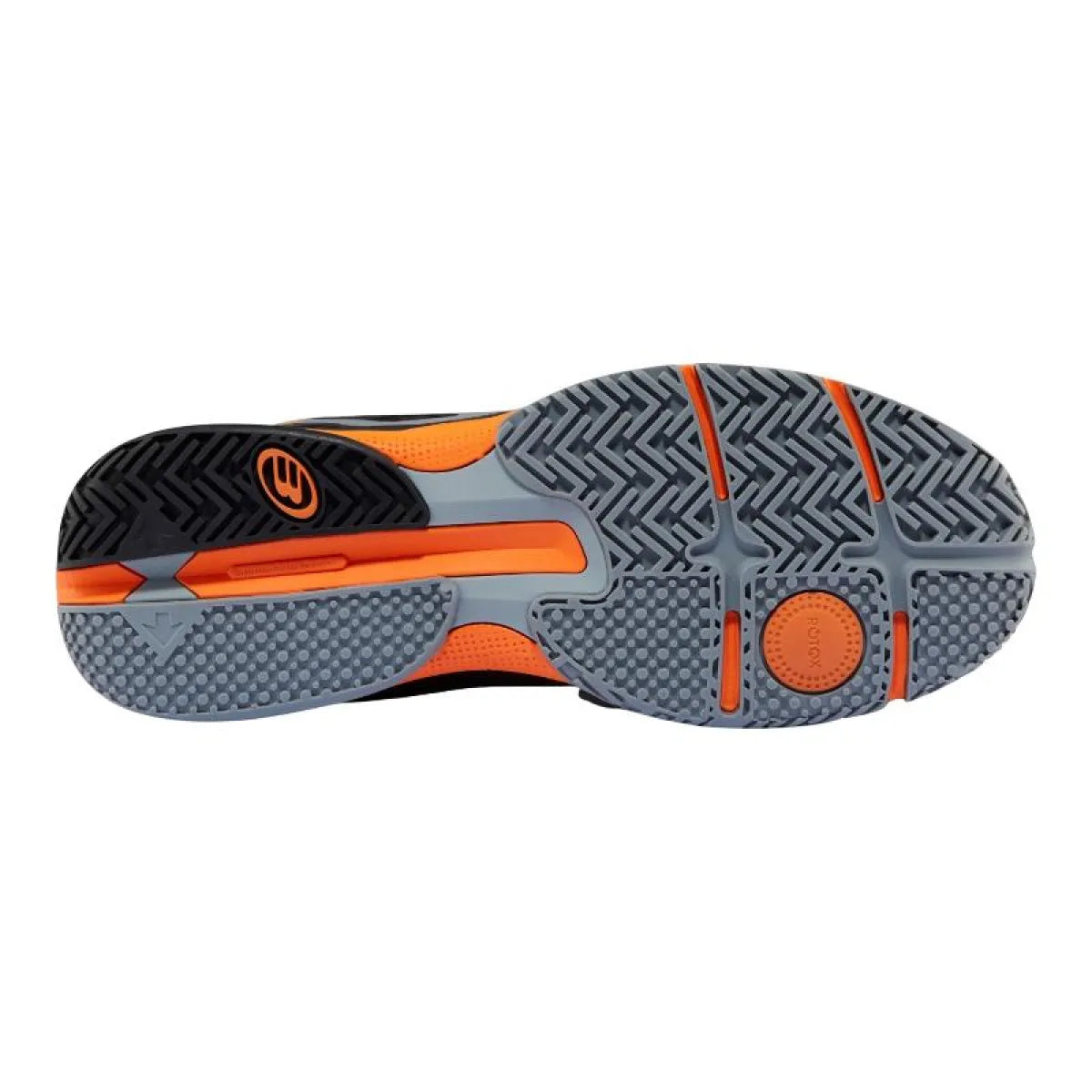 Chaussures padel Bullpadel Hybrid Fly 26I noir — vue de profil