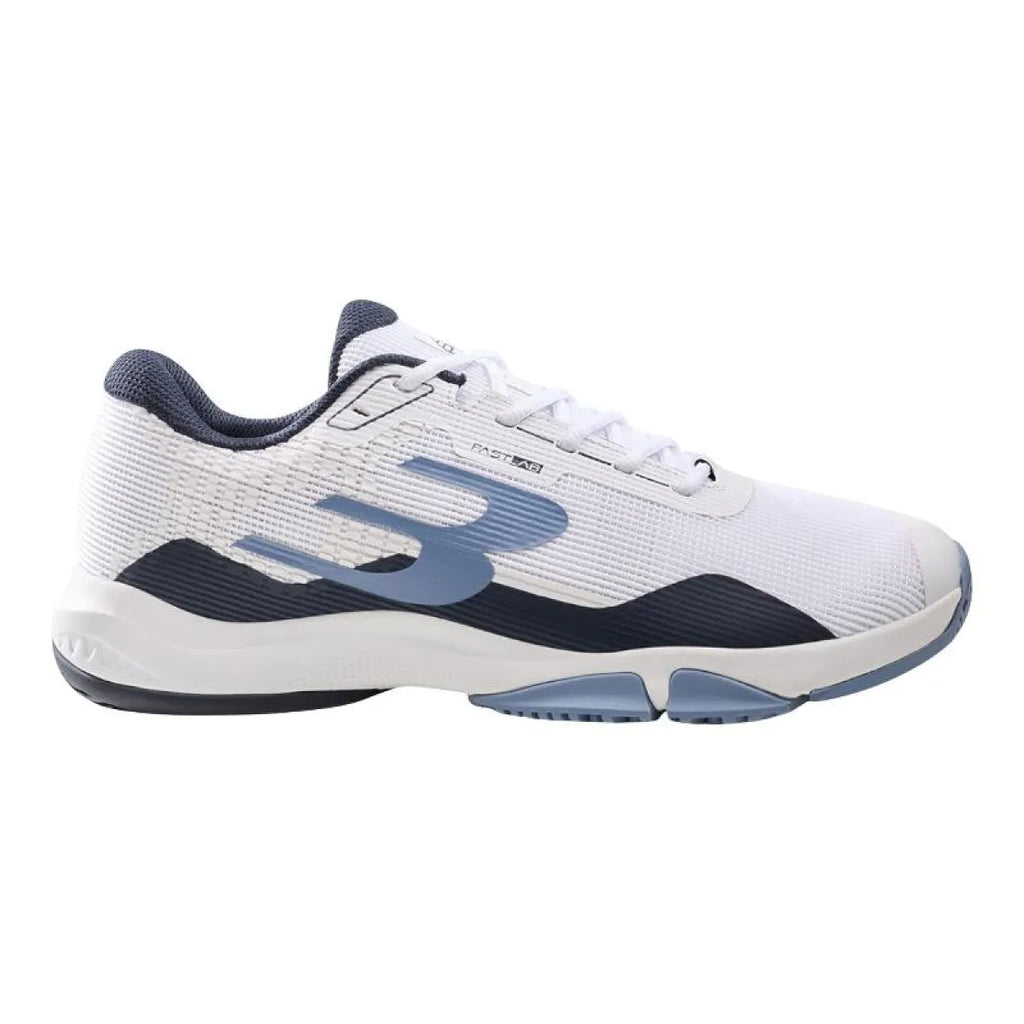 Chaussures padel Bullpadel Hybrid Fly 26V blanc — vue de face