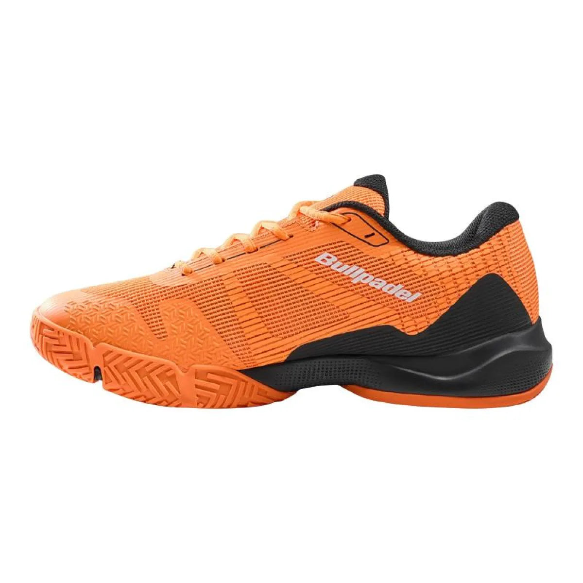 Chaussures padel Bullpadel Hybrid Fly 26V orange — vue de profil 2