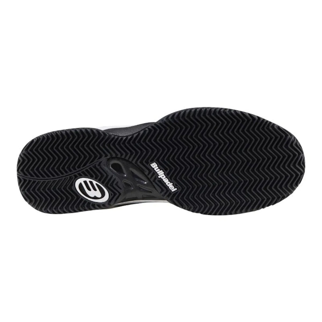 Chaussures padel Bullpadel Indiga 26I blanc noir — vue de profil