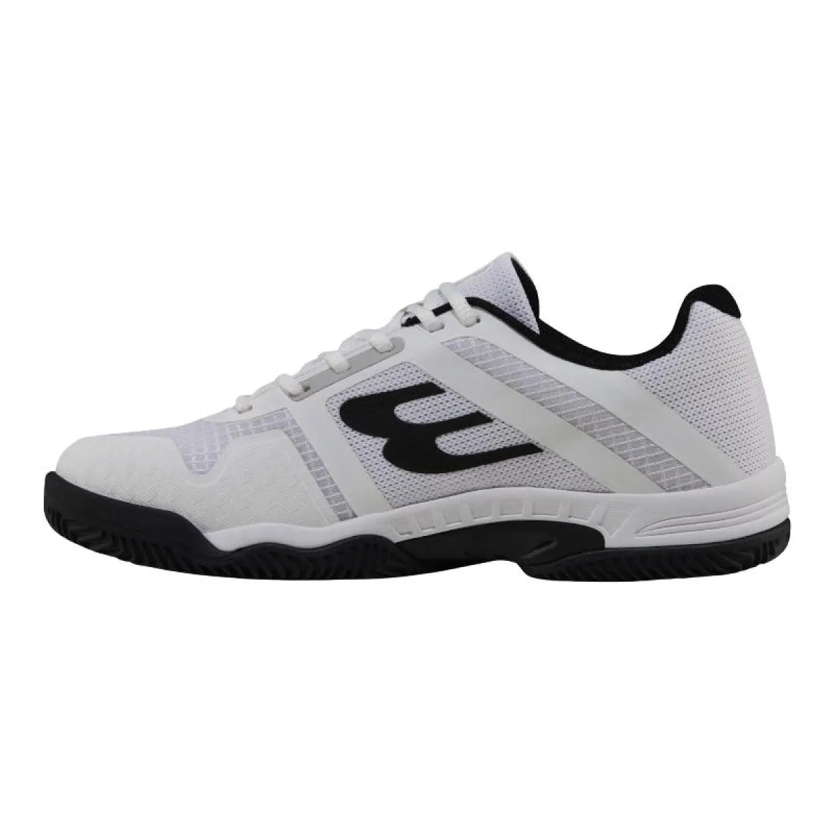 Chaussures padel Bullpadel Indiga 26I blanc noir — vue de profil 2
