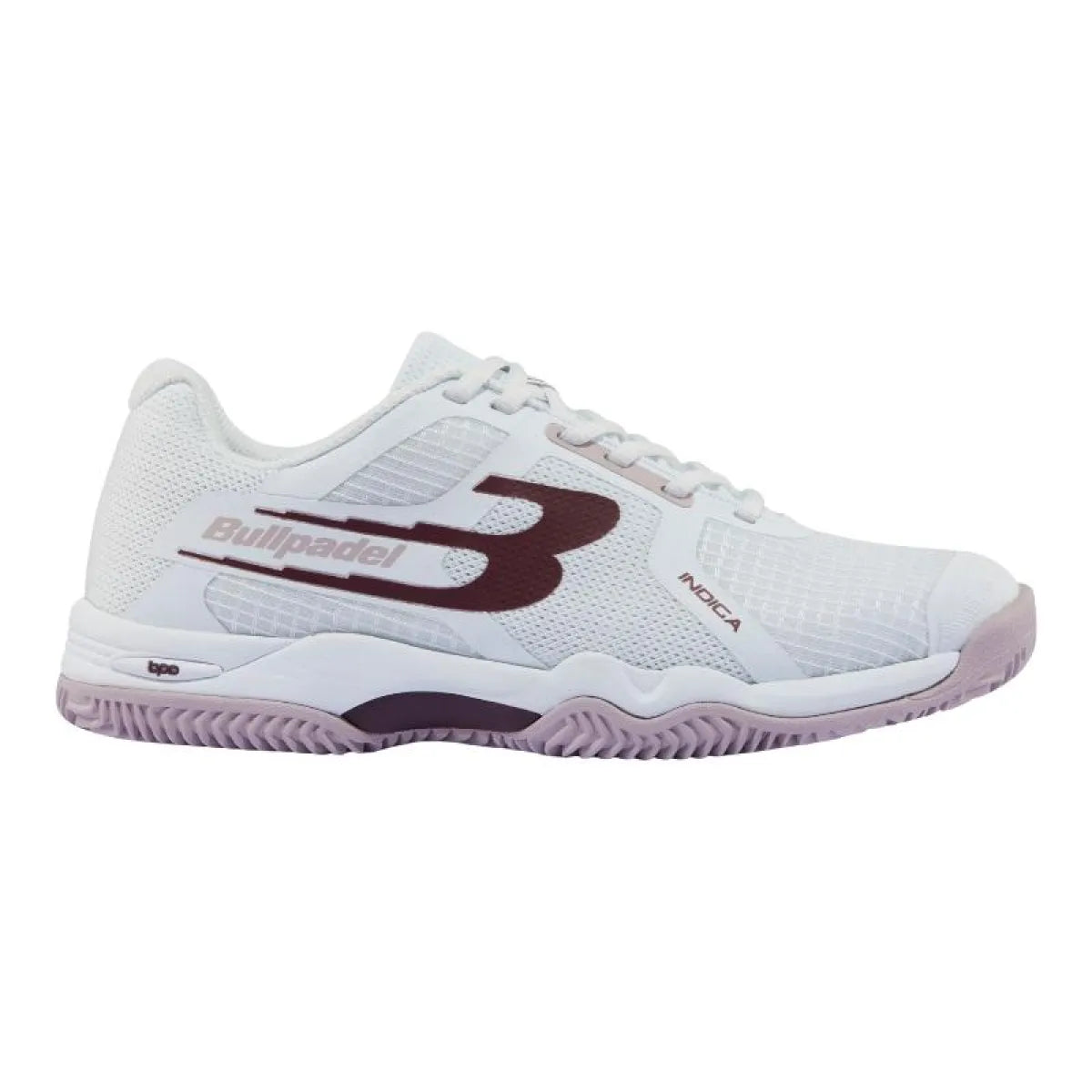 Chaussures padel Bullpadel Indiga 26I prune femme — vue de face