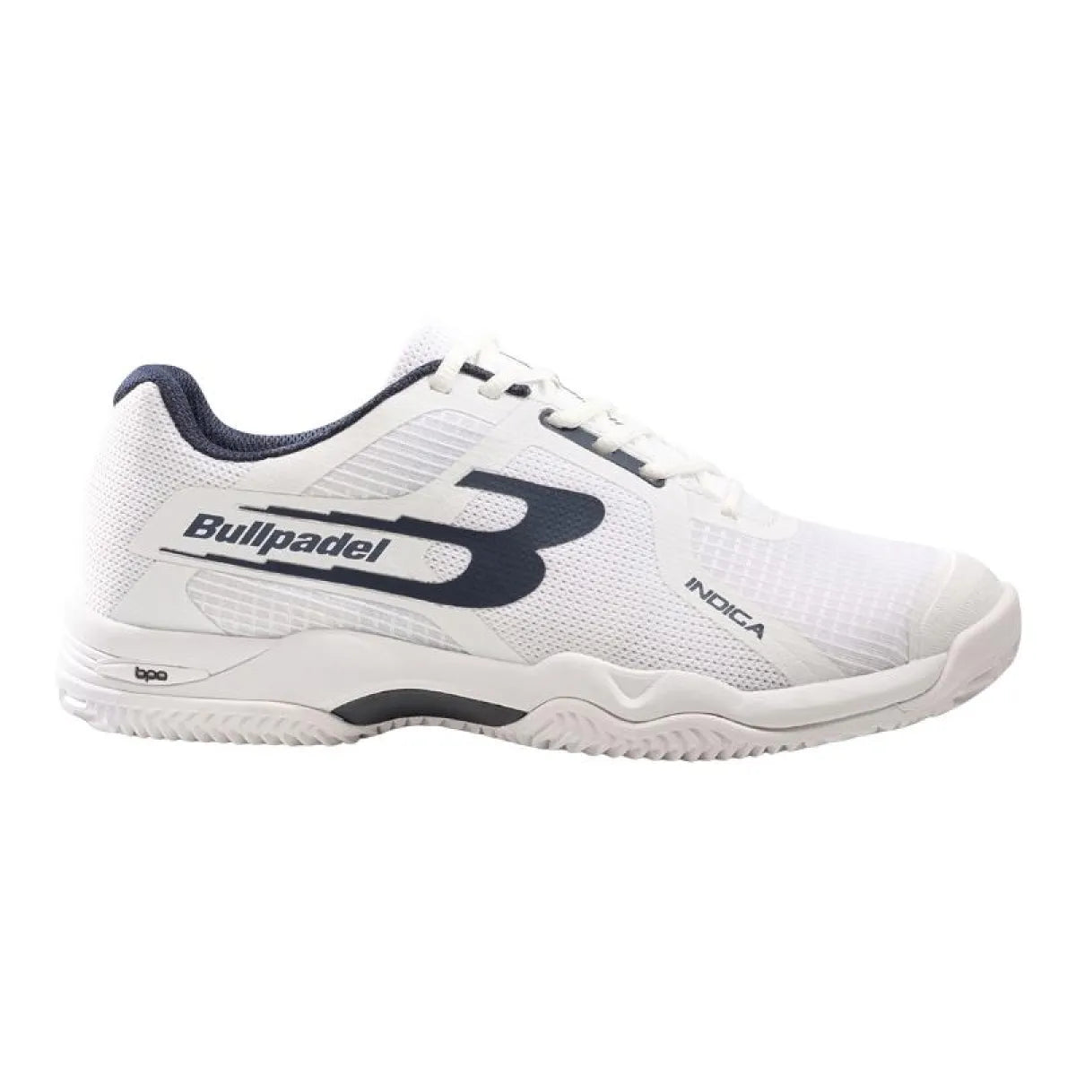 Chaussures padel Bullpadel Indiga 26V blanc — vue de face