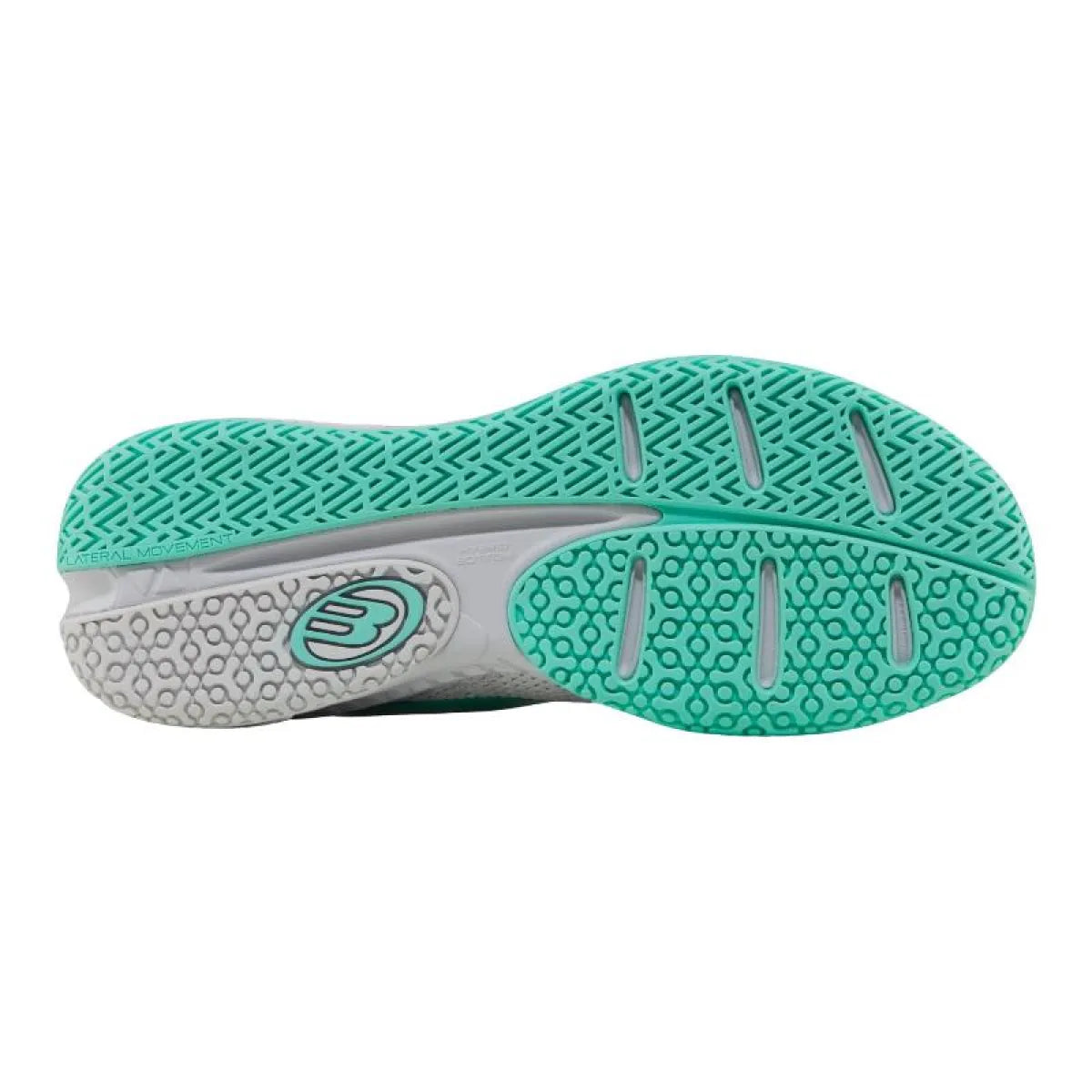 Chaussures padel Bullpadel Ionic 26I turquoise femme — vue de profil