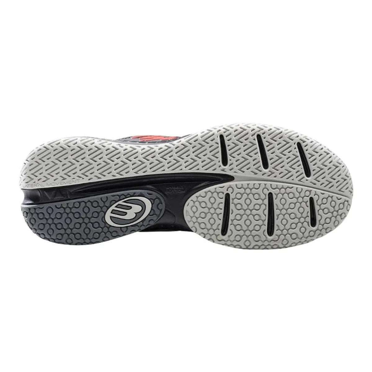 Chaussures padel Bullpadel Ionic 26V noir — vue de profil