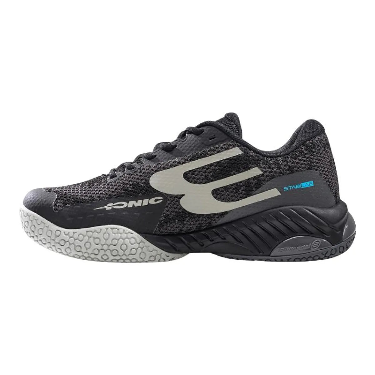 Chaussures padel Bullpadel Ionic 26V noir — vue de profil 2