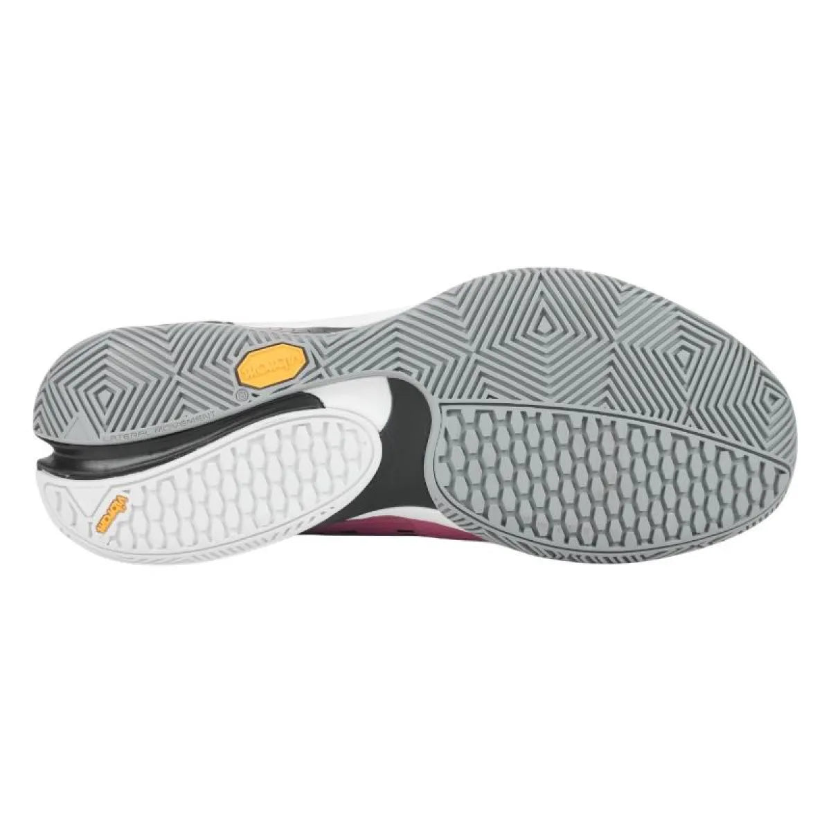 Chaussures padel Bullpadel Paquito Navarro Hack Vibram 25I Chicle — vue de profil