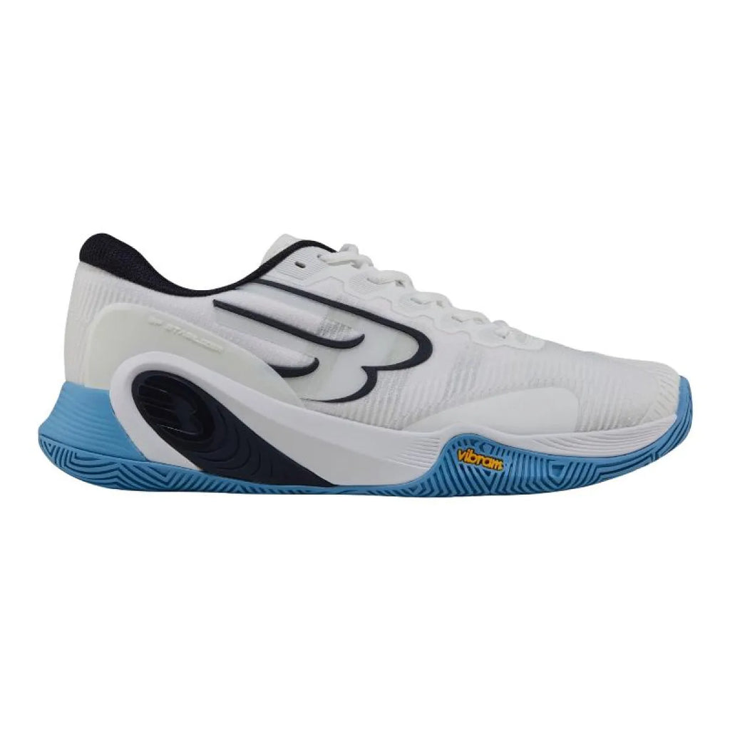 Chaussures padel Bullpadel Paquito Navarro Hack Vibram 26I bleu clair — vue de face