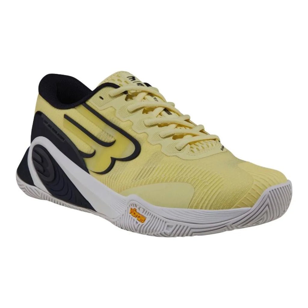 Chaussures padel Bullpadel Paquito Navarro Hack Vibram 26I jaune — vue détail 1