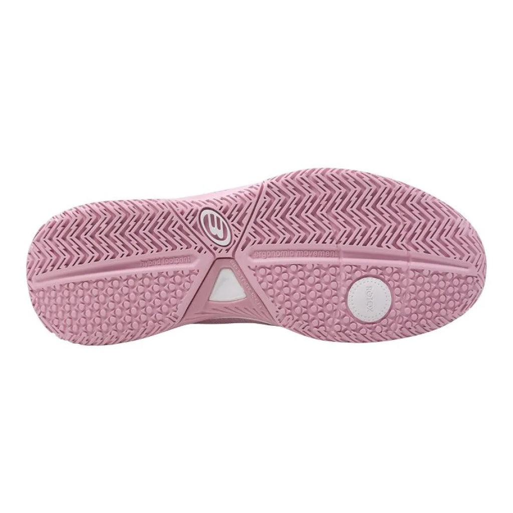 Chaussures padel Bullpadel Performance Comfort 26V rose — vue de profil