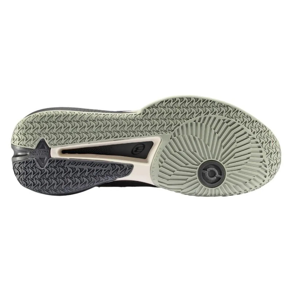 Chaussures padel Bullpadel Premier Padel P1 26V anthracite — vue de profil