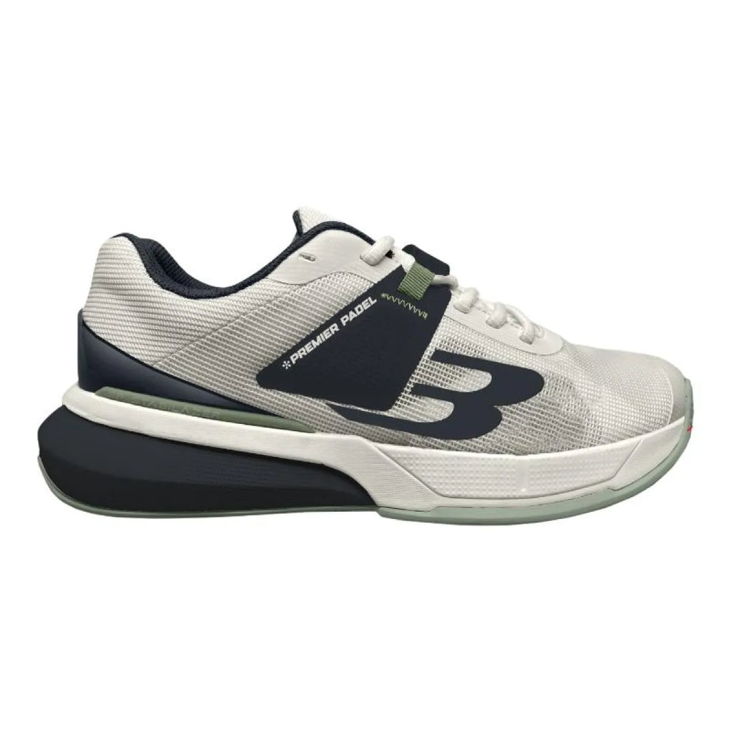 Chaussures padel Bullpadel Premier Padel P1 26V blanc cassé — vue de face