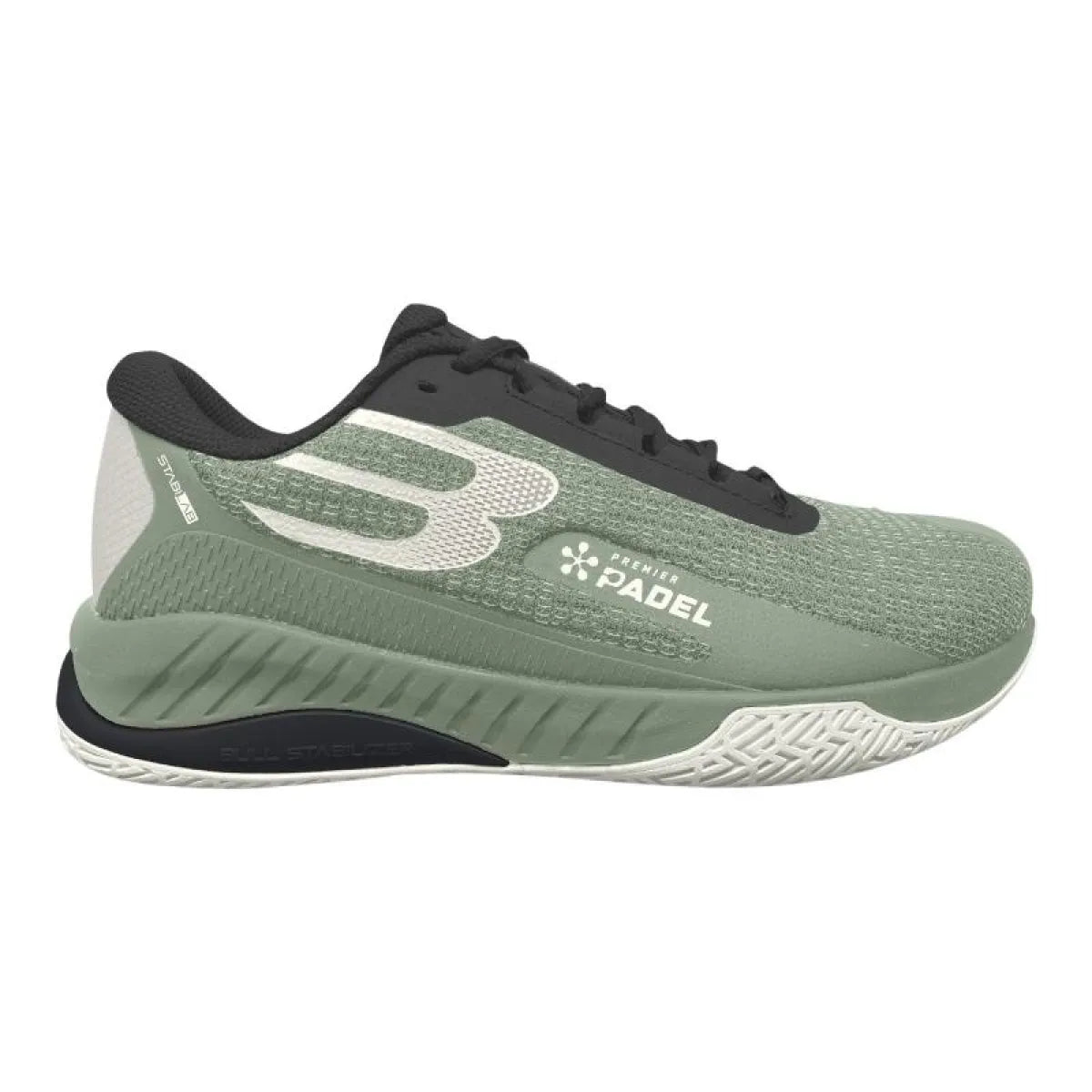 Chaussures padel Bullpadel Premier Padel P2 26V vert — vue de face