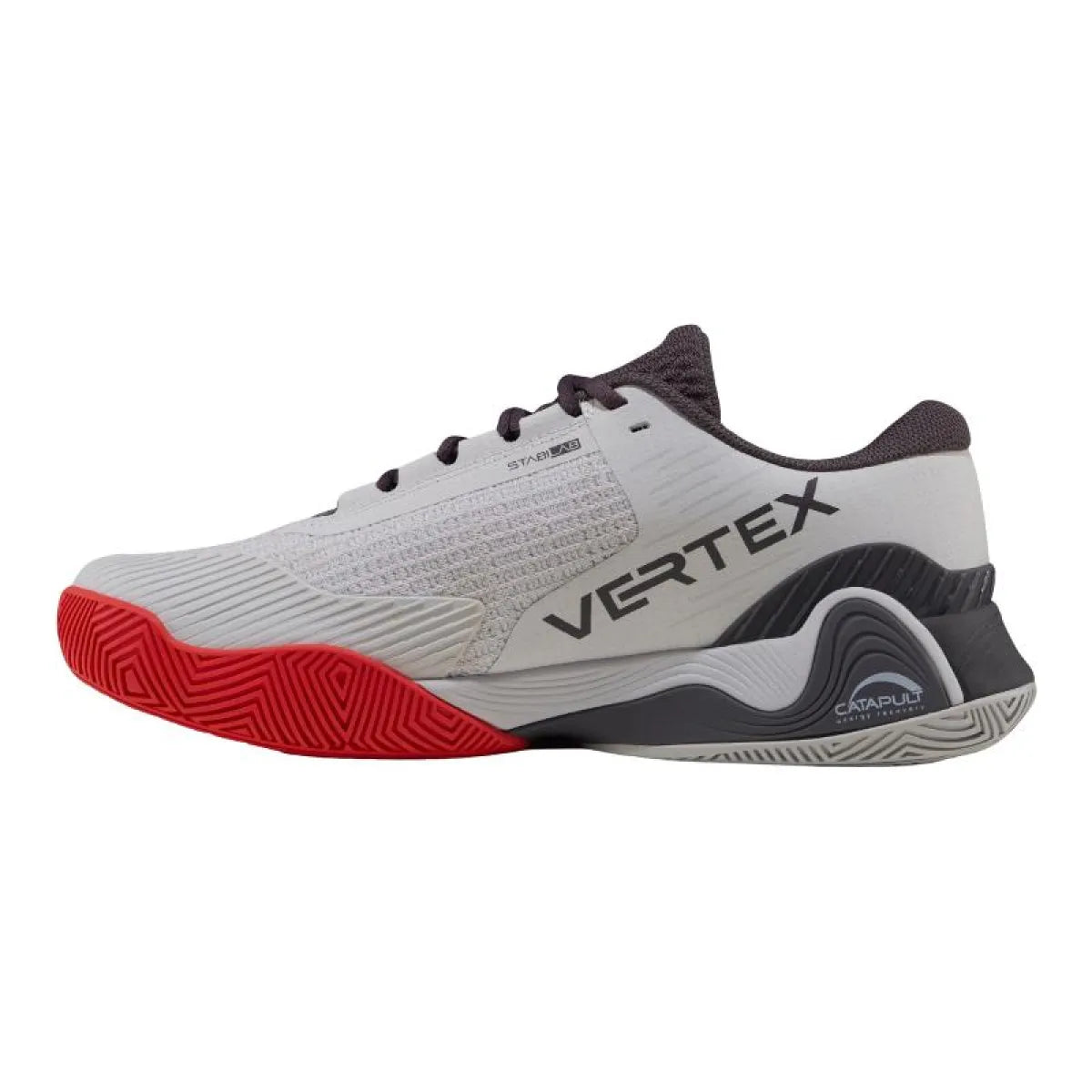 Chaussures padel Bullpadel Vertex Vibram 26I gris clair — vue de profil 2