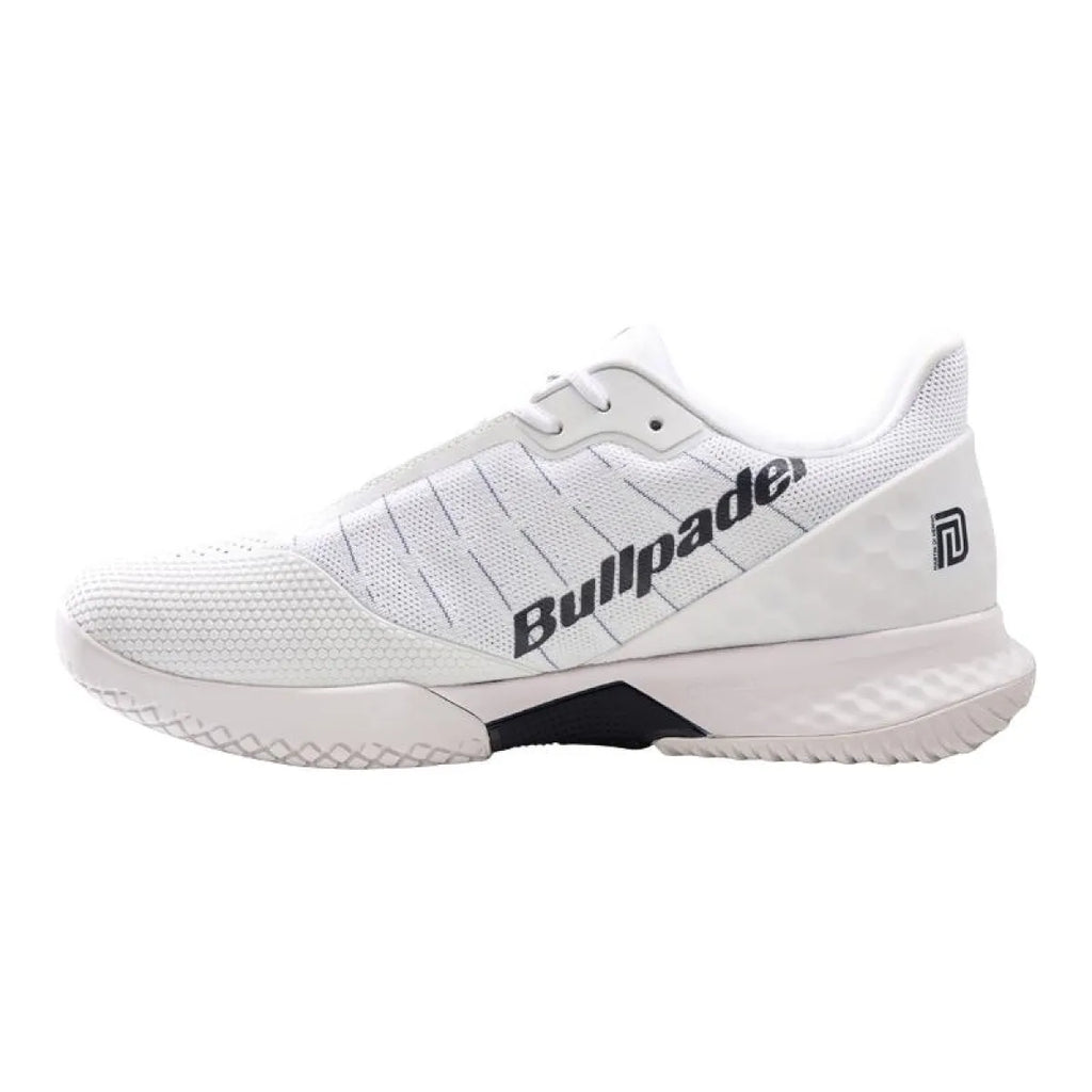 Chaussures padel Bullpadel Xplo Vibram 26V blanc — vue de profil 2