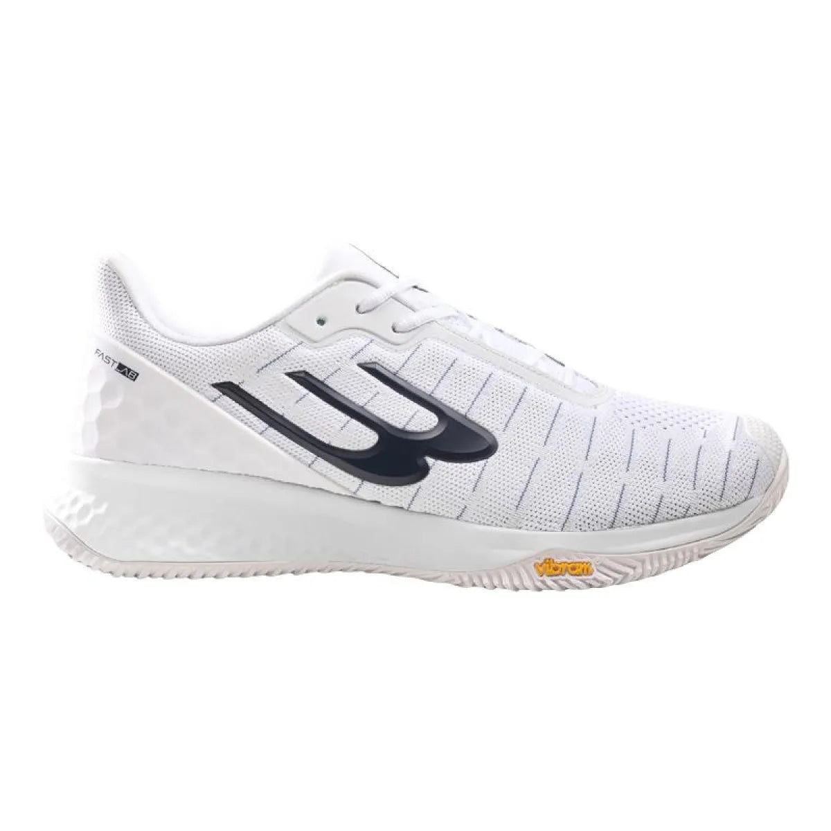 Chaussures padel Bullpadel Xplo Vibram 26V blanc — vue de face